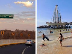 Se prevé que la construcción total de la vía corta a Puerto Vallarta concluya en julio de 2024. EL INFORMADOR / O. Álvarez