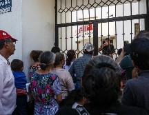 Militantes de Morena hicieron una invitación a los morenistas a levantar la voz e impugnar la elección de candidatos “chapulines”. EL INFORMADOR / H. Figueroa