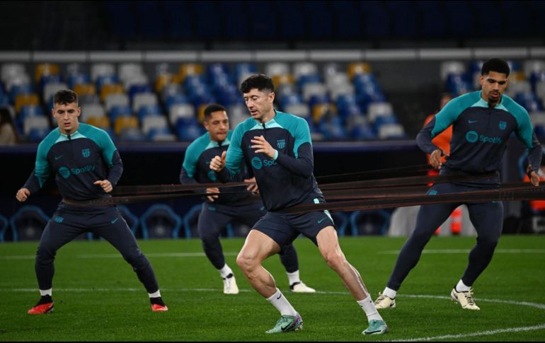 El Barcelona regresa a la fase de eliminación directa de la Liga de Campeones tras haber naufragado en la etapa de grupos en dos ediciones seguidas. EFE/EPA/C. Fusco