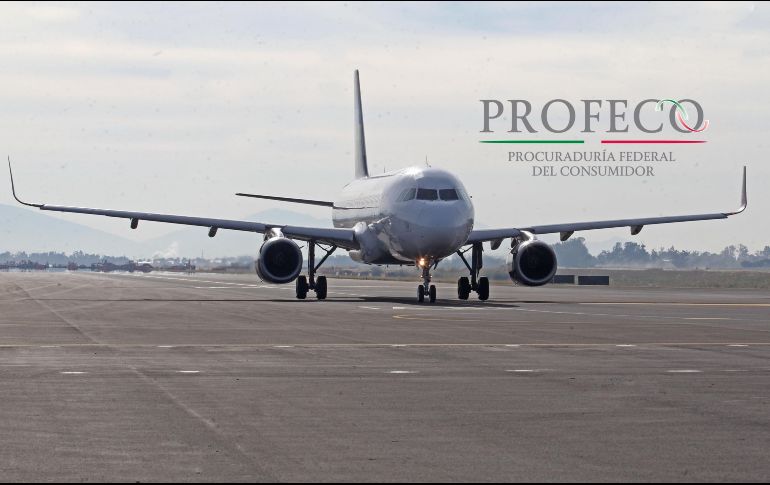 Estos son los derechos de los pasajeros y las obligaciones de las aerolíneas de acuerdo a la Profeco. EL INFORMADOR / ARCHIVO