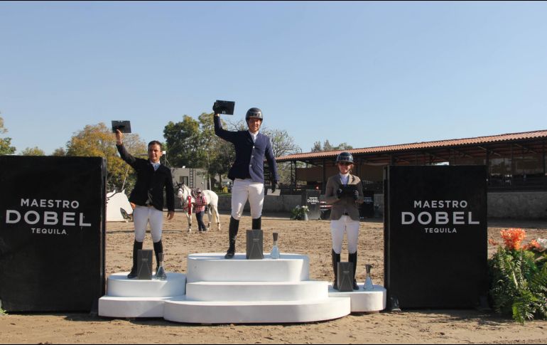 Primer Lugar José Saavedra García, segundo lugar Agustín Covarrubias y tercer lugar, Dulce María Sánchez González. GENTE BIEN JALISCO/ Esmeralda Escamilla