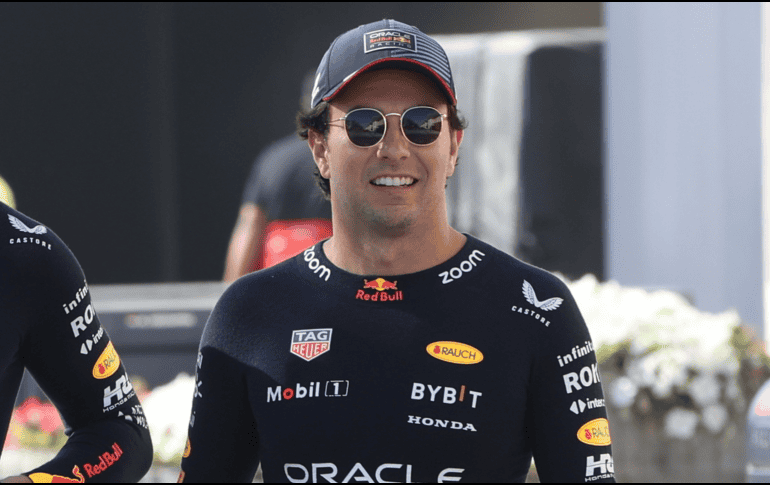 Sergio Pérez, subcampeón de la temporada 2023 de la F1. EFE / A. Haider