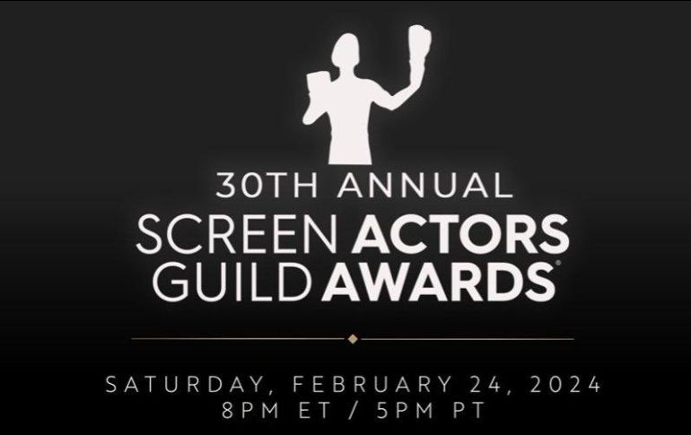 Los Premios SAG se realizarán este fin de semana y serán transmitidos por la plataforma de streaming Netflix. ESPECIAL / X: @SAGawards