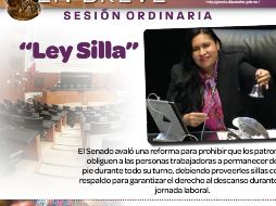 La Ley Silla fue avalada de forma unánime con un total de 82 votos, y remitida a la Cámara de Diputados. X/@senadomexicano.
