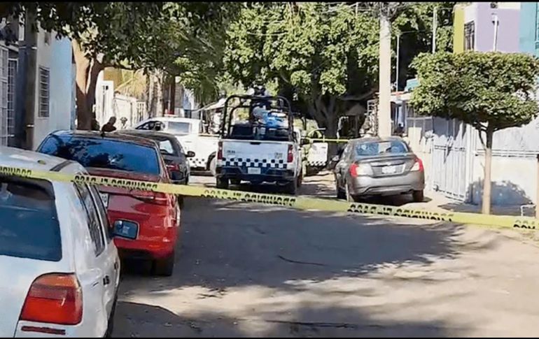 Los agentes de la Guardia Nacional fueron agredidos mientras recorrían calles de la Colonia El Tapatío, en Tlaquepaque. ESPECIAL