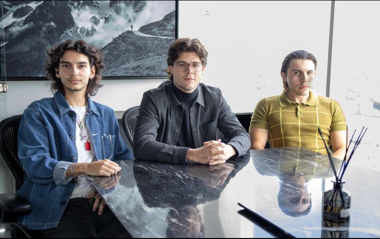 Mateo González, Javier Cordero y Guillermo Salles . Gente Bien/Christian Pérez