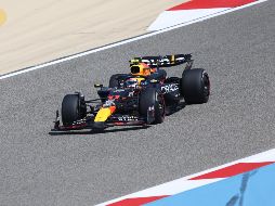 El bólido del piloto mexicano Sergio 