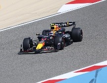 El bólido del piloto mexicano Sergio 