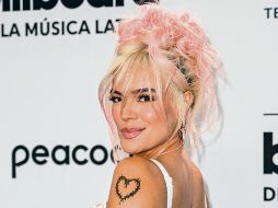 Karol G recientemente estrenó su nuevo sencillo “Contigo”. AFP