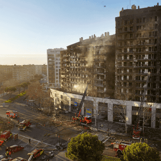 Revelan cifra de muertos por incendio en edificio de Valencia