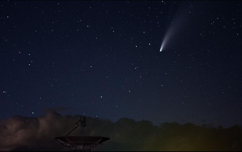 “El cometa diablo”,llegará en abril. XINHUA/L. Zhen.