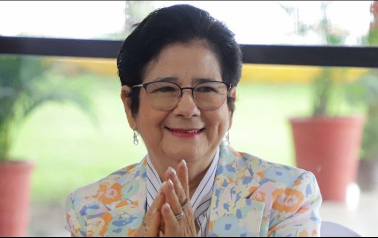 María de Jesús López Delgado busca la presidencia municipal de Puerto Vallarta por el partido de Morena . CORTESÍA.