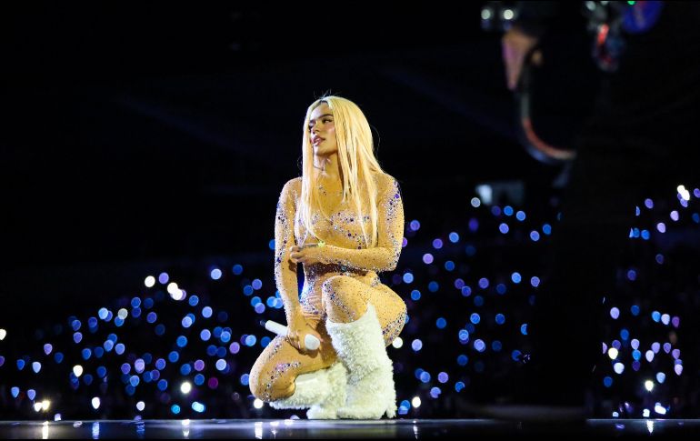 La máxima exponente del género urbano interpretó sus mayores éxitos en más de dos horas de concierto. EL INFORMADOR/ A. Navarro