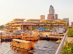 Convention center. Se puede disfrutar de un “taxi pirata acuático”. CORTESÍA/Visit Tampa Bay