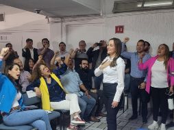 Dijo que el principal reto que tendrá será lograr construir comunidad, porque eso ayudará a obtener la preferencia en las votaciones del 2 de junio. EL INFORMADOR / J. VELAZCO