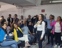 Dijo que el principal reto que tendrá será lograr construir comunidad, porque eso ayudará a obtener la preferencia en las votaciones del 2 de junio. EL INFORMADOR / J. VELAZCO