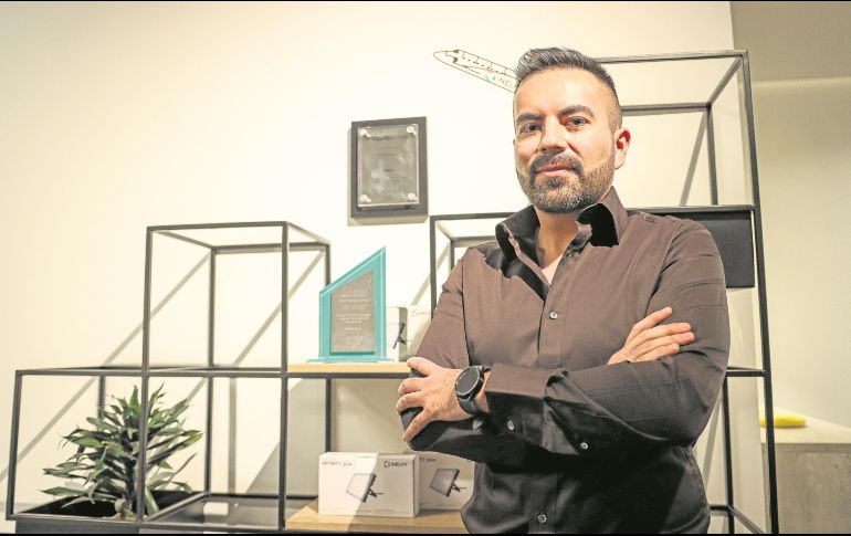 El director de Inelgy y Barbrock trabaja de forma profesional y orgánica. EL INFORMADOR/ H. Figueroa