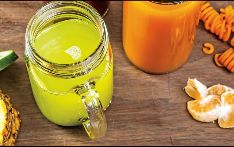 Beber jugo verde en ayunas te puede traer distintos beneficios de salud. SUN / ARCHIVO