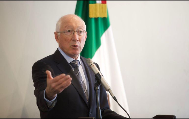 El embajador Ken Salazar aseguró, sin embargo, que en materia de seguridad no se había trabajado tanto de la mano con el Gobierno de México cómo se realiza ahora. SUN / ARCHIVO
