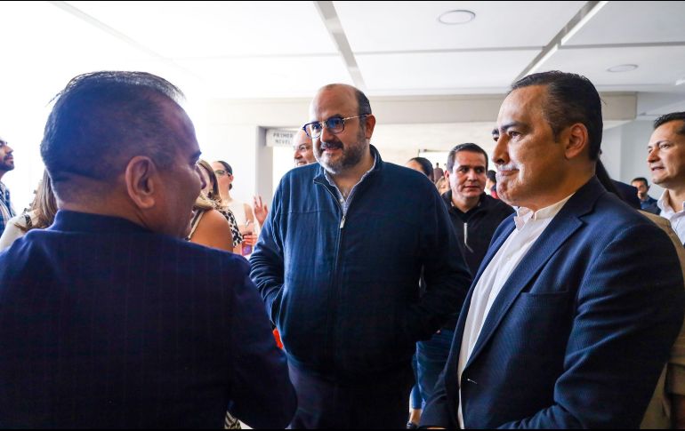 Ricardo Villanueva Lomelí, rector de la Universidad de Guadalajara, en la inauguración de las instalaciones. EL INFORMADOR/A. Navarro