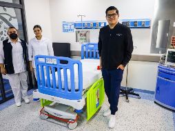 El Hospital Civil “Fray Antonio Alcalde” puso en marcha las nuevas instalaciones para atender de una mejor manera a los menores que sufren por quemaduras. EL INFORMADOR/A. Navarro