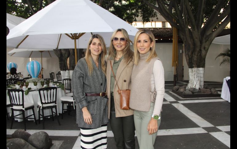 Fernanda Estrada, Gaby Estrada y Gaby Muñoz. GENTE BIEN JALISCO/ Esmeralda Escamilla