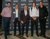 Eduardo Gutiérrez, Luis Aguirre, Eduardo Caccia, Diego García y Ramón García Márquez. GENTE BIEN JALISCO/ Jorge Soltero