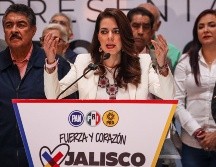 La candidata no descartó que algunos de estos integrantes vayan a formar parte de su gabinete, en caso de ganar. EL INFORMADOR / H. FIGUEROA