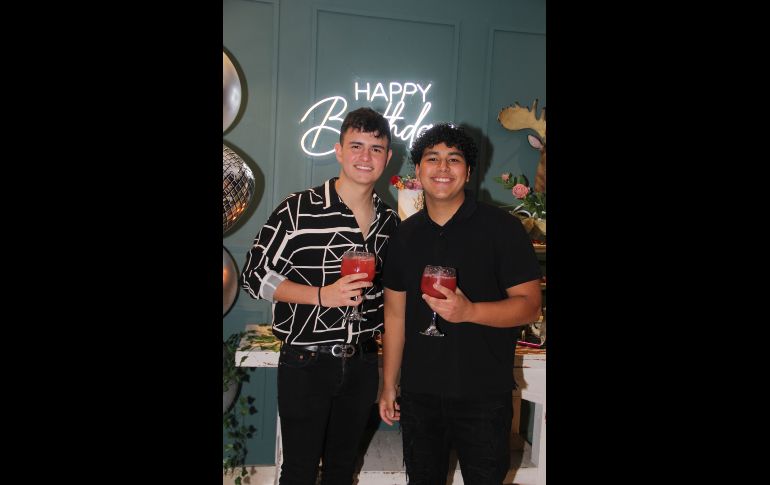 Diego Escobar y Luis Ochoa. GENTE BIEN JALISCO/ Esmeralda Escamilla