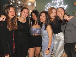 Valeria Aguilar, Aisha Miller, María José Beltrán, Reggie Ibarra, Valentina Rivas y María José Camacho. GENTE BIEN JALISCO/ Esmeralda Escamilla