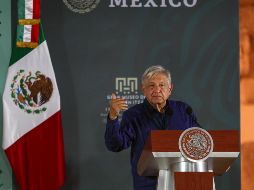 López Obrador instó a evitar hacer conjeturas prematuras y afirmó que el jueves, durante su conferencia en Cancún, Quintana Roo, proporcionaría una postura sobre el tema en cuestión. EFE / L. Hernández