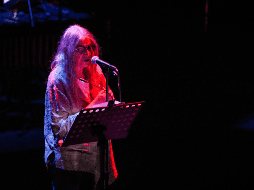 Patti llevó al público por una gama de emociones y reflexiones a través de tópicos como la naturaleza, el entorno, la vida, la fauna y las emociones. EL INFORMADOR/H.FIGUEROA