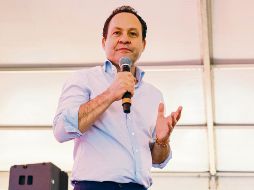 Clemente Castañeda, coordinador de la bancada de Movimiento Ciudadano en el Senado, se dijo orgulloso de que la iniciativa haya sido aprobada. EL INFORMADOR/ ARCHIVO.