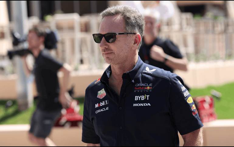 Ayer, Red Bull desestimó la evidencia y exoneró a Christian Horner de las acusaciones. EFE / A. Haider
