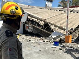 Elementos de Protección Civil y Bomberos de Zapopan y del Estado acudieron para descartar afectaciones a personas en el sitio y verificar los hechos. ESPECIAL / UEPCBJ