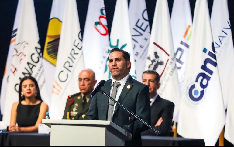 Los industriales manifestaron su rechazo a la aprobación de estas iniciativas, en el marco de la toma de protesta de la nueva mesa directiva del CCIJ. EL INFORMADOR / A. NAVARRO