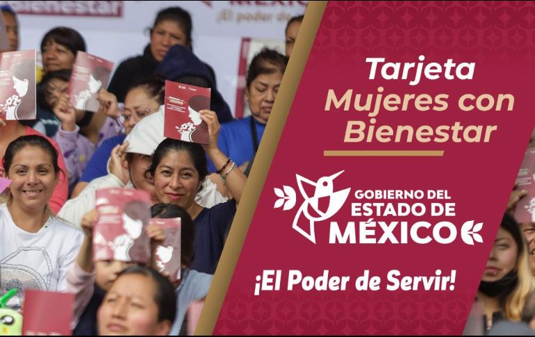 Los apoyos de Mujeres con Bienestar se entregan de manera regular y periódica, para contribuir al sustento familiar y mejorar sus condiciones de vida. X/  @EstatalEdomex.