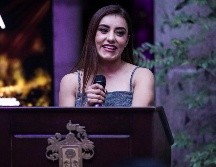 Ahtziri Sandoval recibió el Reconocimiento al Mérito Deportivo de Guadalajara de cara a representar a Jalisco y México en los Juegos Olímpicos de París 2024. EL INFORMADOR/ H. Figueroa.