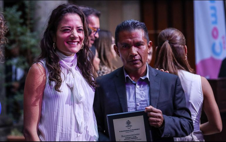 Este jueves se entregó el Reconocimiento al Mérito Deportivo 2023. EL INFORMADOR/ H. Figueroa.