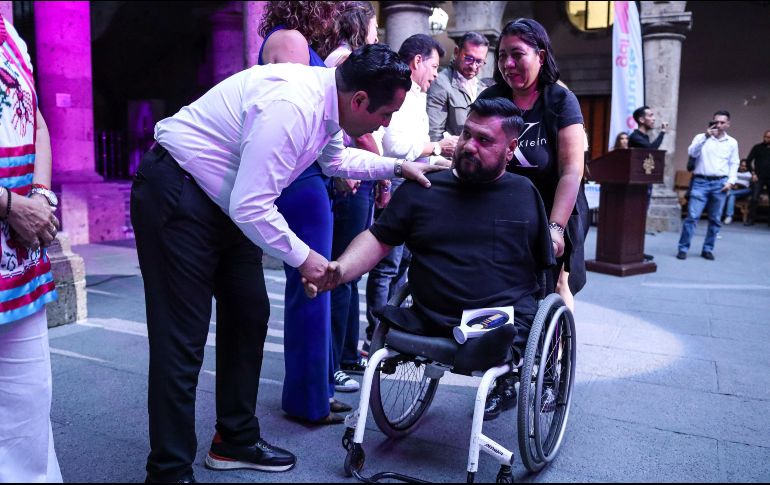 Este jueves se entregó el Reconocimiento al Mérito Deportivo 2023. EL INFORMADOR/ H. Figueroa.