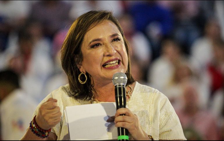 La aspirante de la coalición Fuerza y Corazón por México advirtió que necesitamos policías con capacidad técnica. EL INFORMADOR/ ARCHIVO.