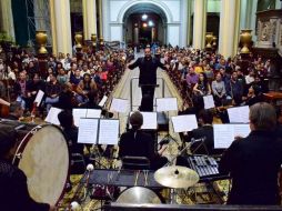 Rodrigo Sierra Moncayo, director de la Orquesta Metropolitana de Guadalajara. TWITTER/rsmoncayo