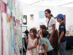 Alumnos de diferentes grados escolares presentaron sus trabajos. EL INFORMADOR/H. Figueroa