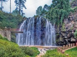Las cascadas son uno de los principales atractivos de la zona. CORTESÍA