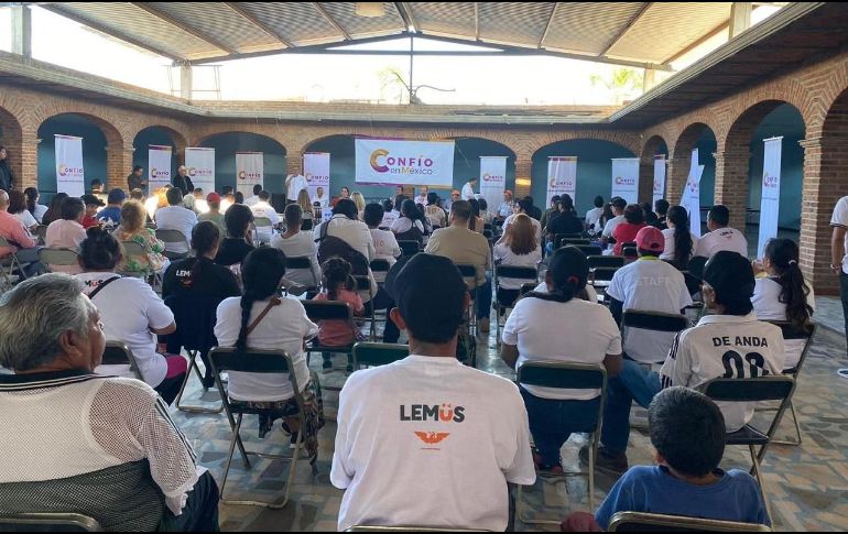 Tras compartirles el mensaje, añadió “Confío en México” a través de un comunicado, aseveró que las y los líderes se comprometieron  a trabajar para procurar el voto inteligente en favor de Xóchitl Gálvez para presidenta de México y Pablo Lemus para gobernador de Jalisco. CORTESÍA