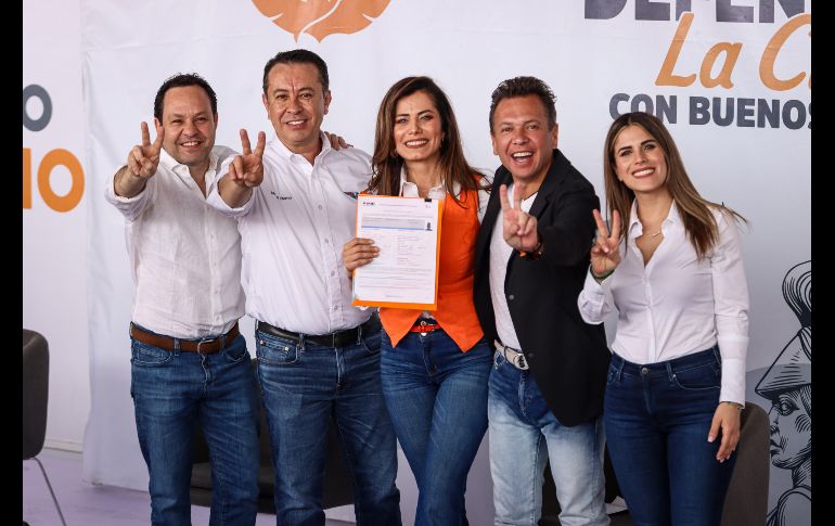 Delgadillo detalló que entre los proyectos de los gobiernos anteriores de su partido que piensa consolidar, en caso de ganar las elecciones del 2 de junio, está la recuperación de espacios públicos, como es el Paseo Alcalde, así como la difusión gratuita de la cultura.EL INFORMADOR / H. Figueroa