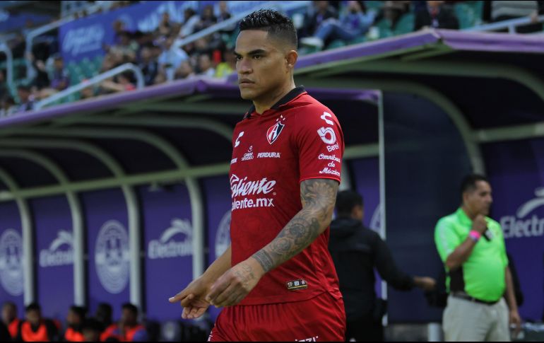 Anderson Santamaría, defensor peruano, ha dejado una huella polémica en el Club Atlas desde su llegada. IMAGO7.