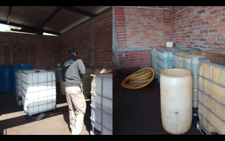 Nuevamente en el municipio de Tala se registró el hallazgo y aseguramiento de tomas clandestinas de combustible. CORTESÍA