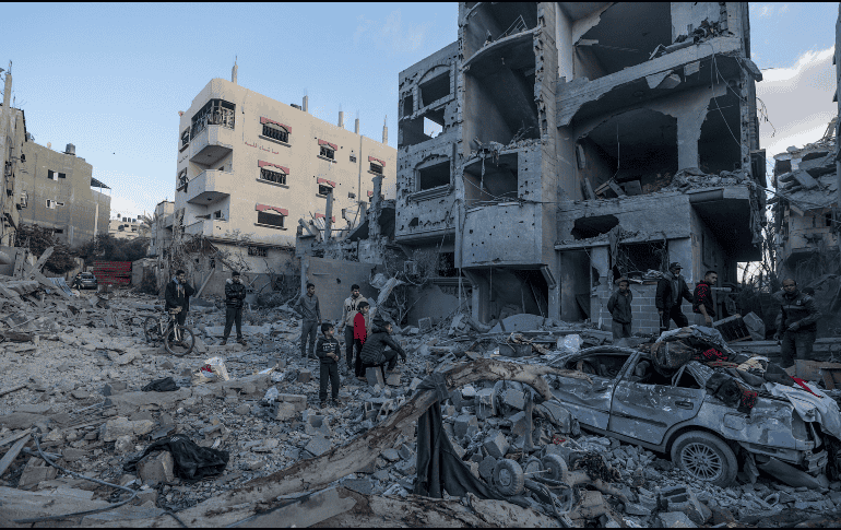 El primer ministro israelí, Benjamin Netanyahu, ha rechazado las demandas de Hamás y ha dicho que la guerra continuará hasta que ese grupo palestino sea destruido y todos los rehenes sean liberados. EFE / M. Saber