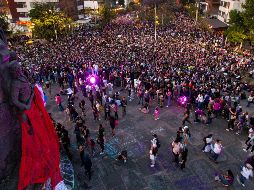 “Un día sin mujeres” fue un movimiento que surgió en marzo de 2017 en el mundo y en México se lanzó por primera vez el ocho de marzo de 2020 por parte de la colectiva feminista “Brujas del mar”. EL INFORMADOR/ A. Navarro.